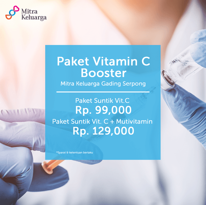 Paket Vitamin C Booster Mitra Keluarga Gading Serpong